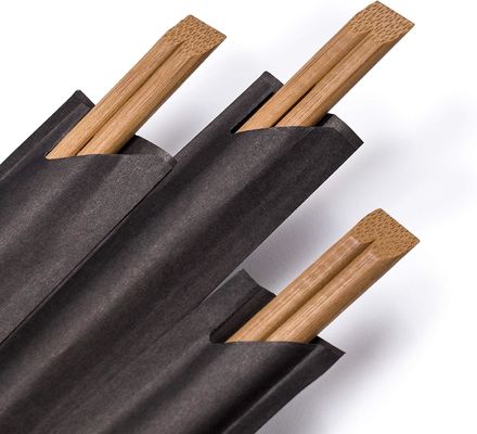 24cm Carbonized Bamboo Chopsticks 5.0mm Tensoge Type