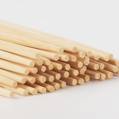 Polished Natural Moso Bamboo Twin Chopsticks - Insect-Resistant Custom Chopsticks for Restaurants and Households