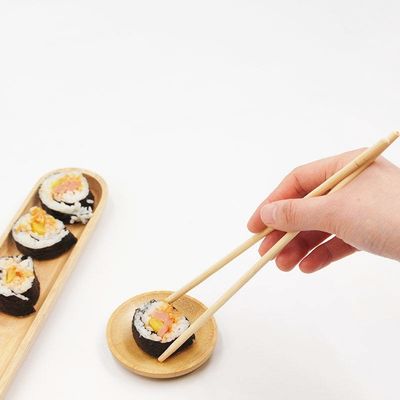 Eco-friendly Disposable Bamboo Chopsticks 100% Natural Moso Bamboo High Temperature Sterilization Insect-Resistant Round Bamboo Sushi Chopsticks