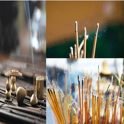 عود بامبو سازگار با محیط زیست با سوخت طولانی در اندازه‌های ۲۲ سانتی‌متر، ۲۸ سانتی‌متر، ۳۲ سانتی‌متر، ۳۹ سانتی‌متر برای مدیتیشن و آرامش